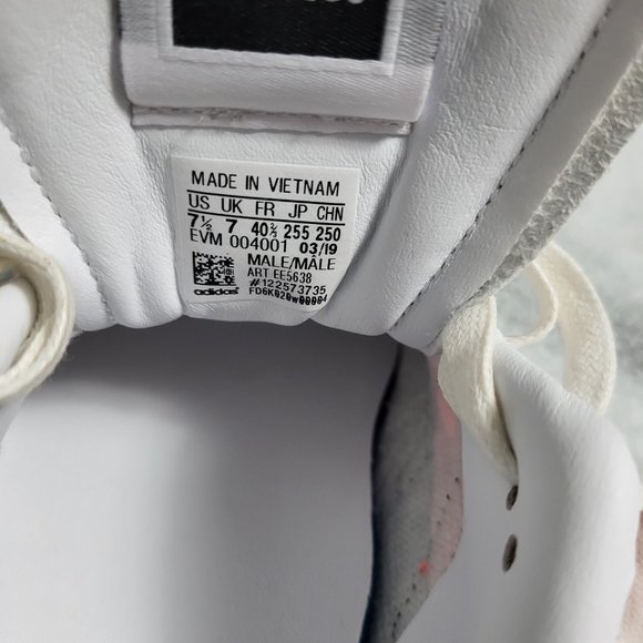 Adidas Originals Men's White Sobakov P94 Sneakers M7.5/W9 (EUC) - Picture 7 of 9